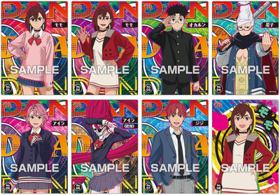 Dandadan - TV Anime Dandadan Clear Card Collection Gum First Limited Edition - Candy Toys, Snacks (BOX OF 16 PCS)