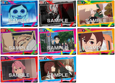 Dandadan - TV Anime Dandadan Clear Card Collection Gum First Limited Edition - Candy Toys, Snacks (BOX OF 16 PCS)