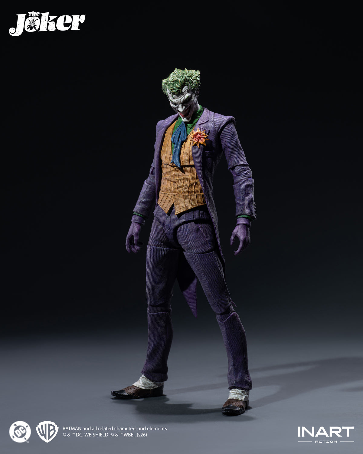 DC Comics Batman Dark Knights INART Action Figure - Joker Comic Ver. [Pre-Order Mar 2027]