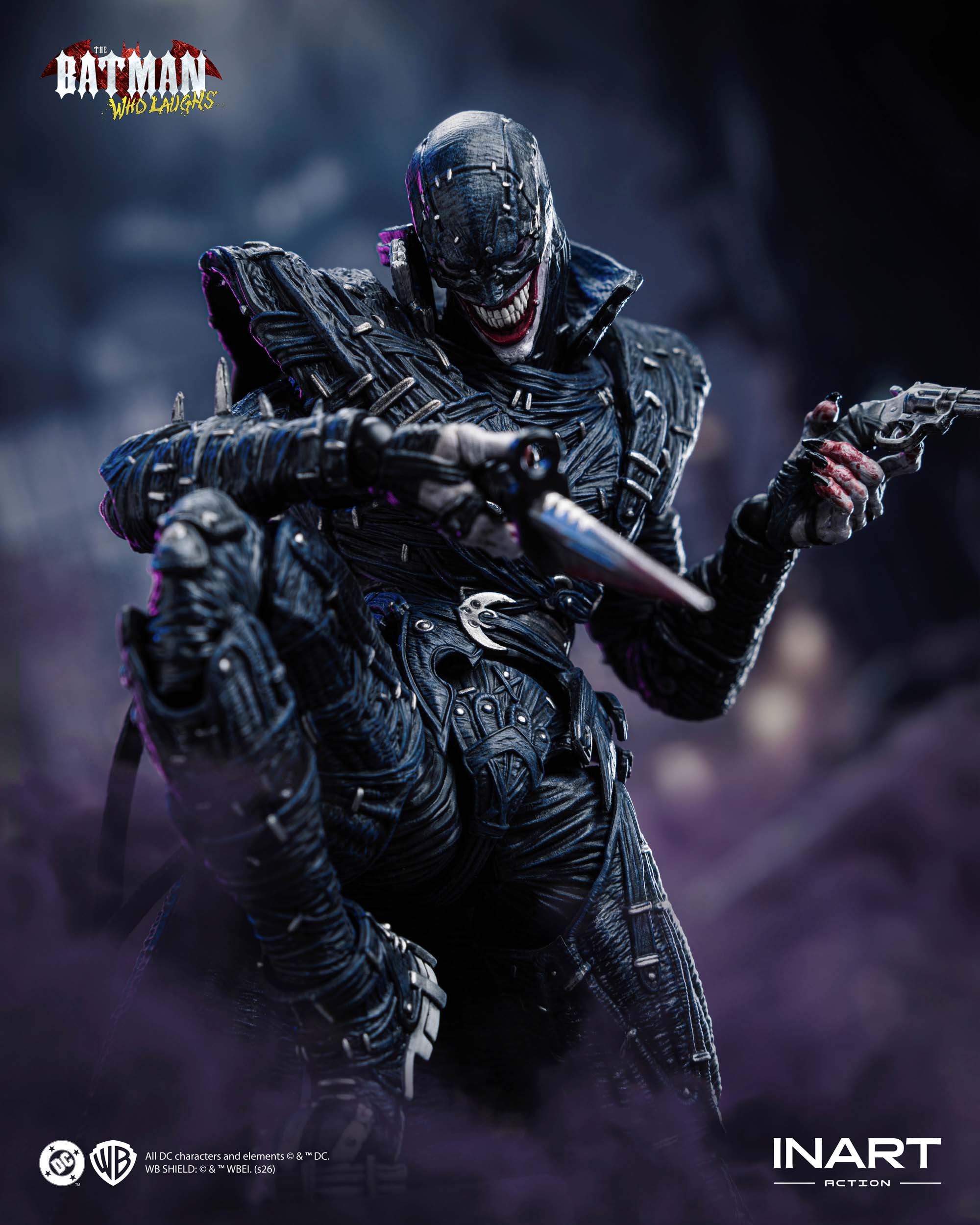 DC Comics Batman Dark Knights INART Action Figure - Metal Batman Who Laughs Ver. [Pre-Order Dec 2026]