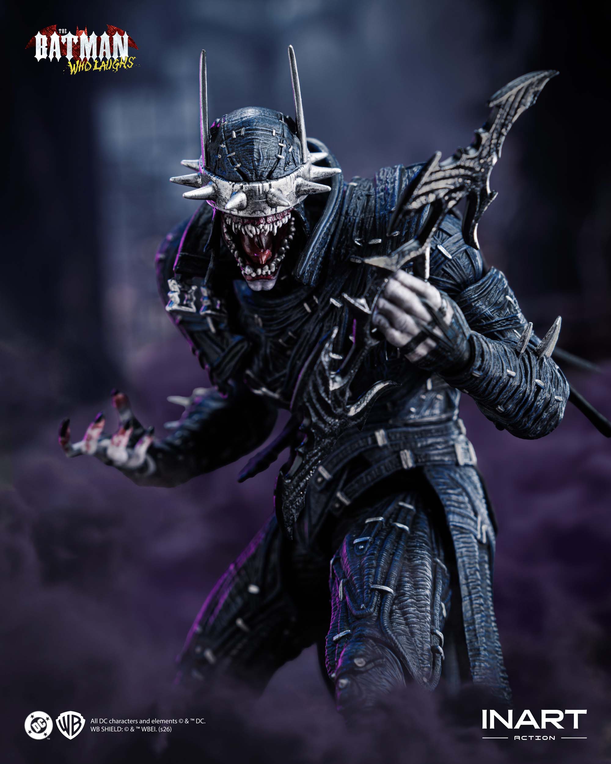 DC Comics Batman Dark Knights INART Action Figure - Metal Batman Who Laughs Ver. [Pre-Order Dec 2026]