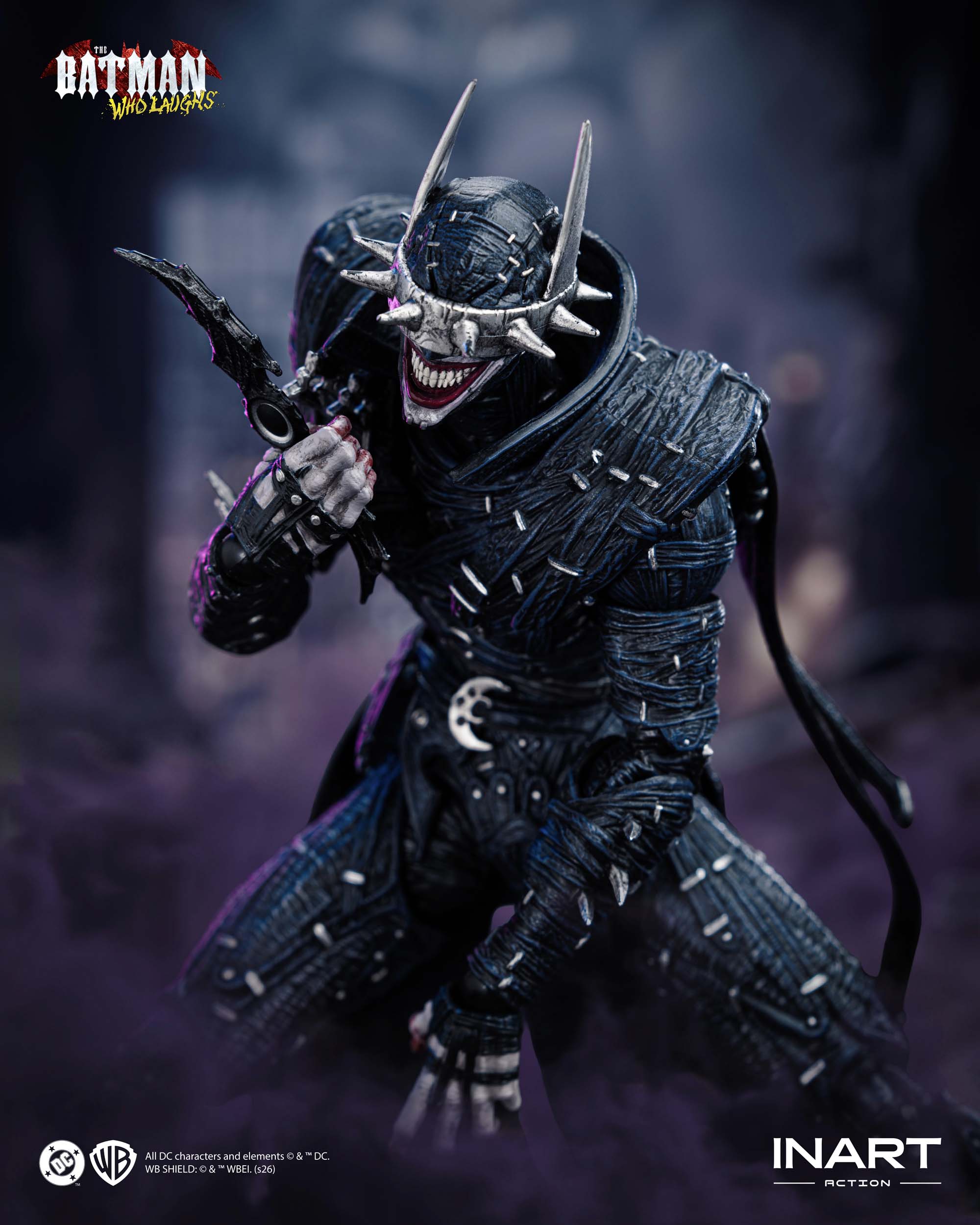 DC Comics Batman Dark Knights INART Action Figure - Metal Batman Who Laughs Ver. [Pre-Order Dec 2026]