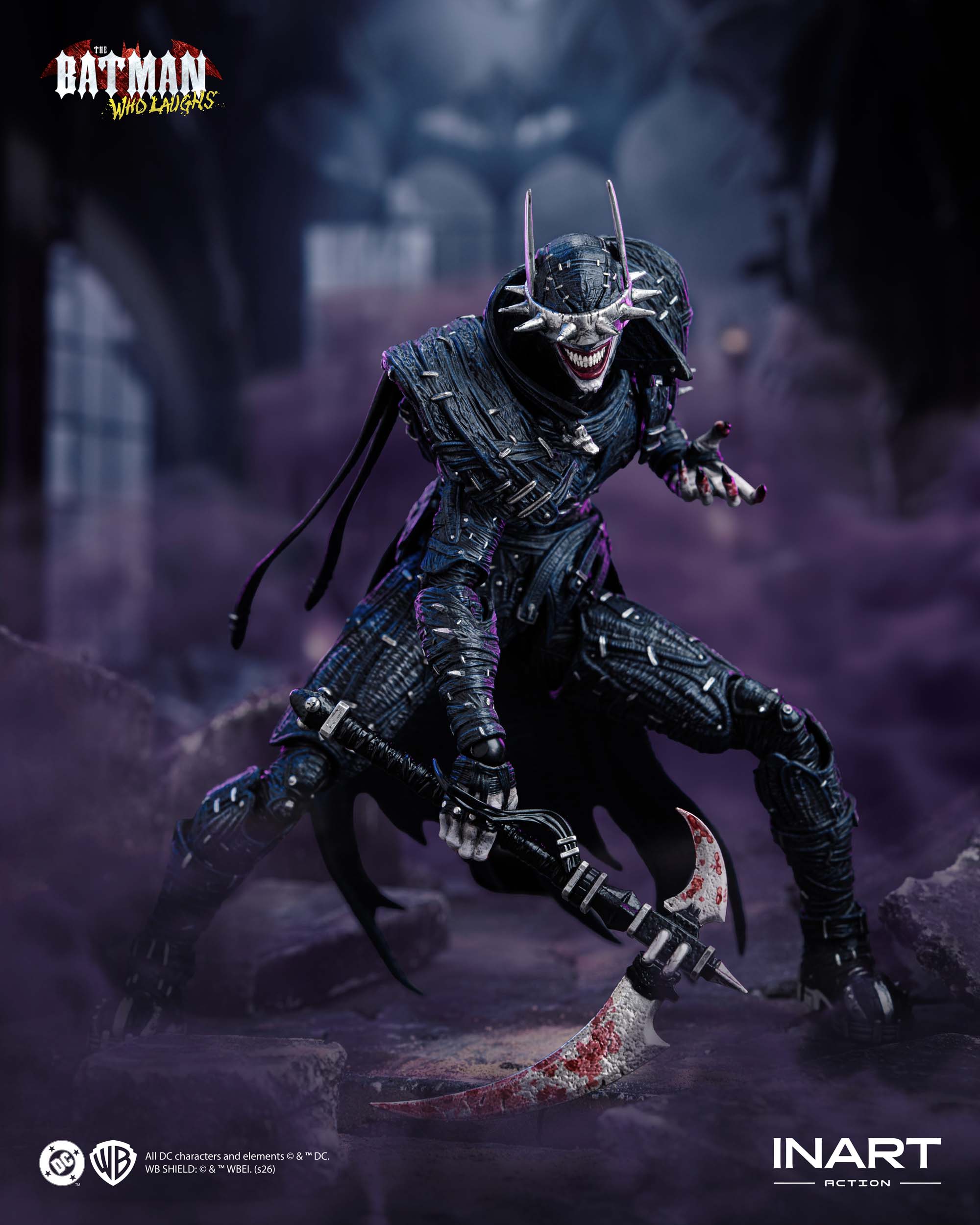 DC Comics Batman Dark Knights INART Action Figure - Metal Batman Who Laughs Ver. [Pre-Order Dec 2026]