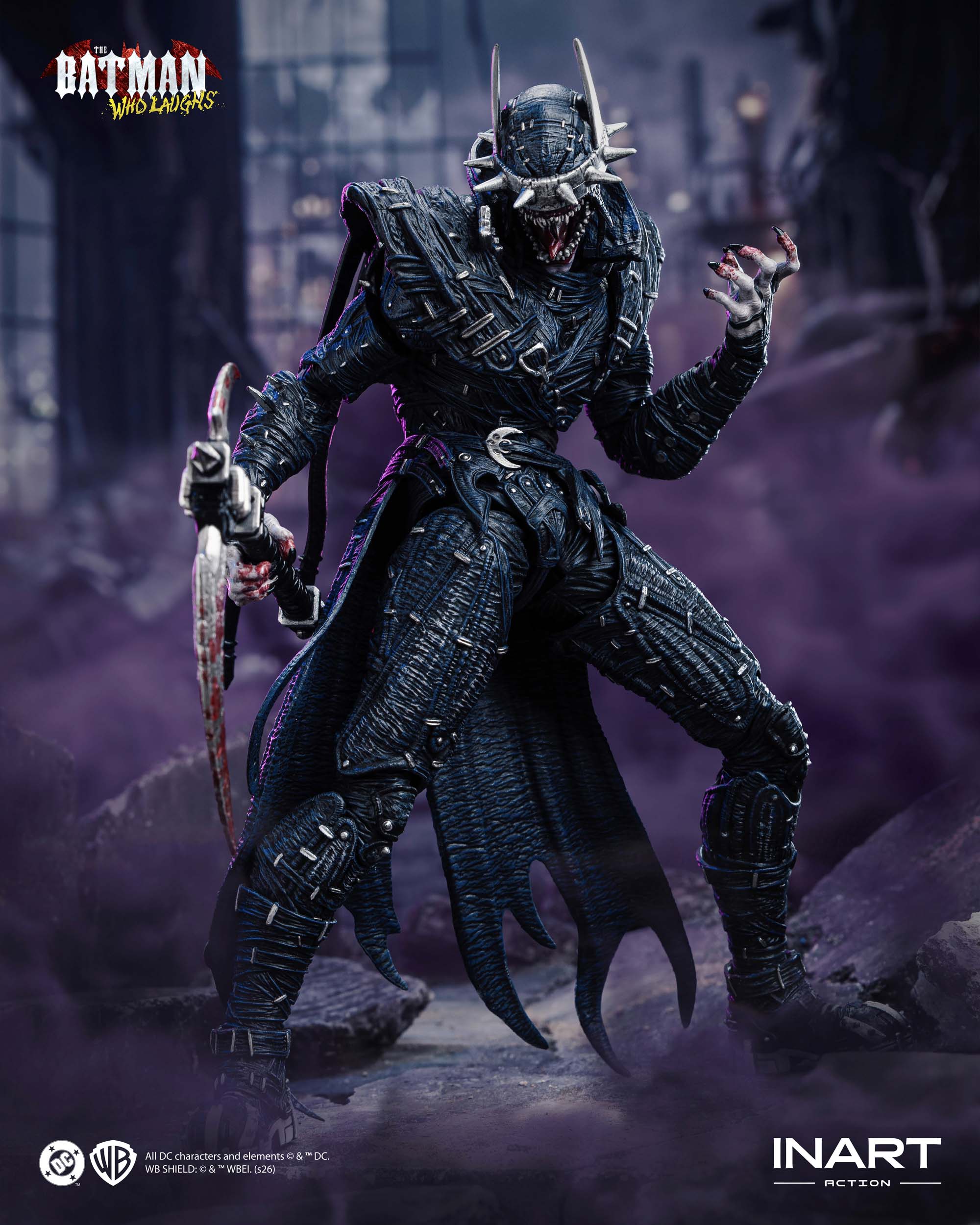 DC Comics Batman Dark Knights INART Action Figure - Metal Batman Who Laughs Ver. [Pre-Order Dec 2026]