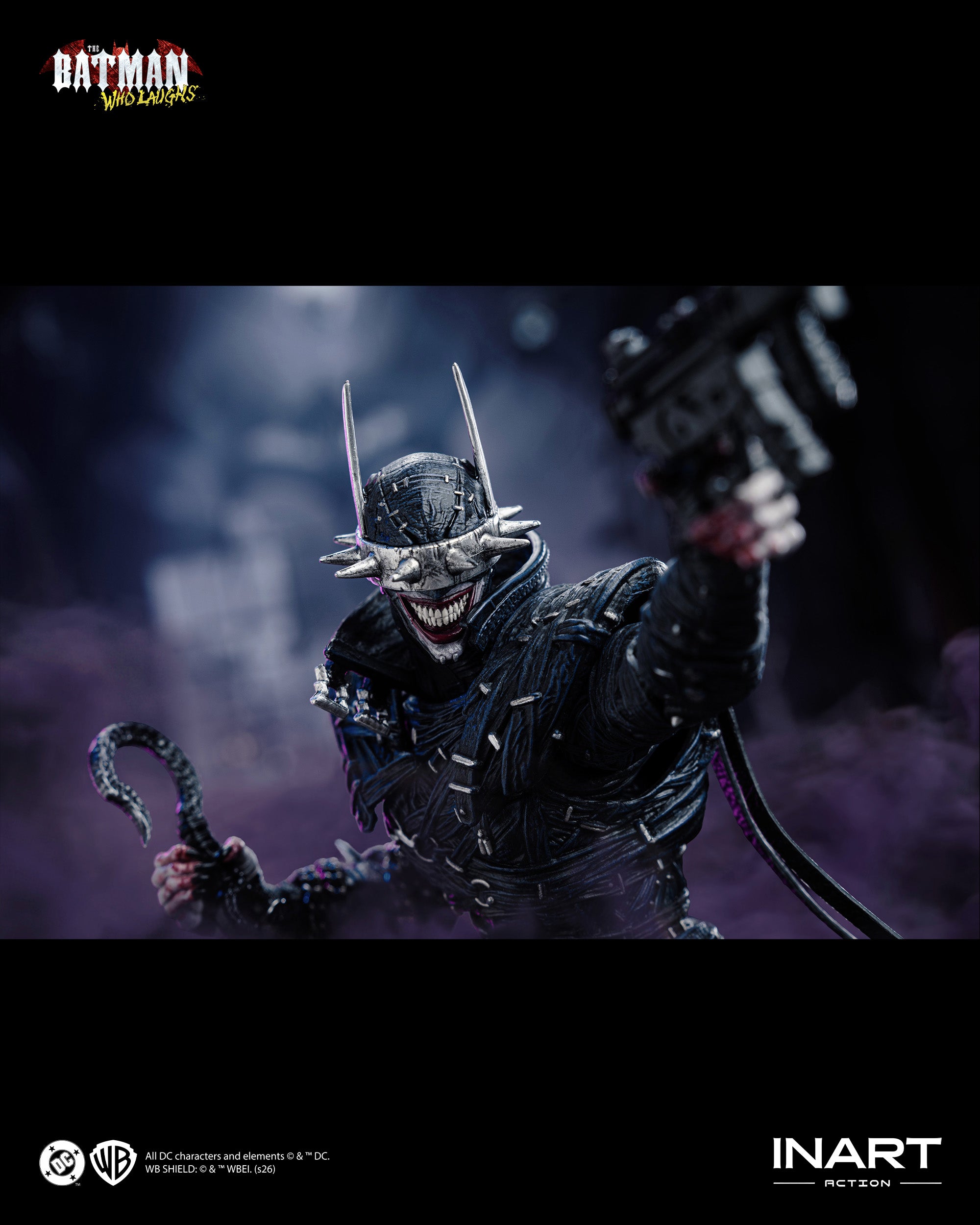 DC Comics Batman Dark Knights INART Action Figure - Metal Batman Who Laughs Ver. [Pre-Order Dec 2026]