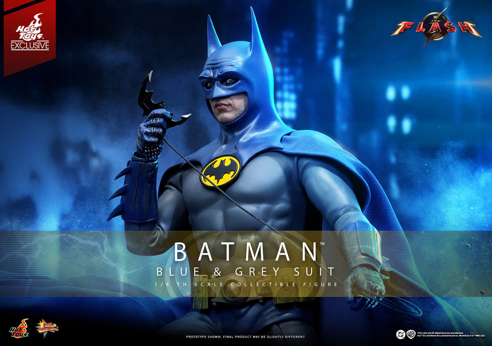 DC Comics x The Flash - Batman Blue & Gray Suit 1/6 Scale Figure [Pre ...