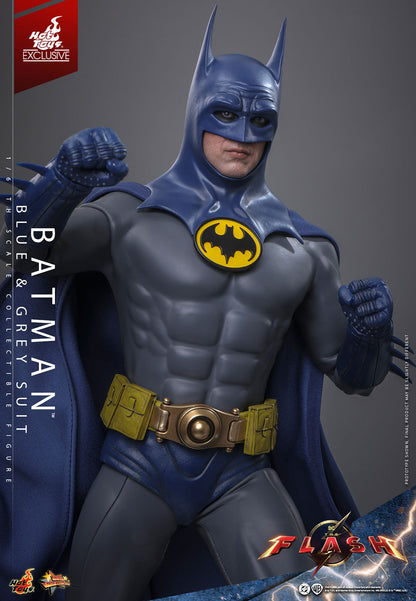 DC Comics x The Flash - Batman Blue & Gray Suit 1/6 Scale Figure [Pre-Order Dec 2025]