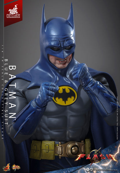 DC Comics x The Flash - Batman Blue & Gray Suit 1/6 Scale Figure [Pre-Order Dec 2025]