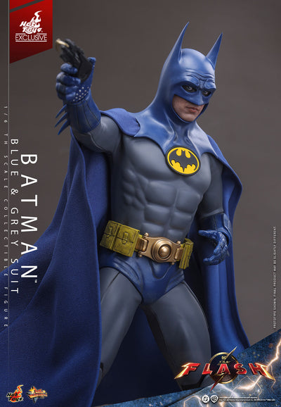 DC Comics x The Flash - Batman Blue & Gray Suit 1/6 Scale Figure [Pre-Order Dec 2025]