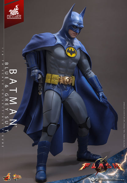 DC Comics x The Flash - Batman Blue & Gray Suit 1/6 Scale Figure [Pre-Order Dec 2025]