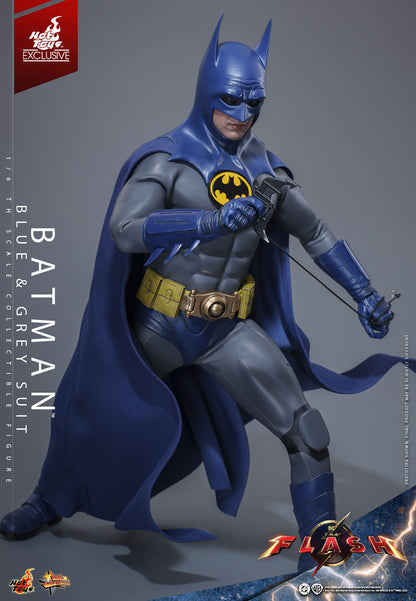 DC Comics x The Flash - Batman Blue & Gray Suit 1/6 Scale Figure [Pre-Order Dec 2025]