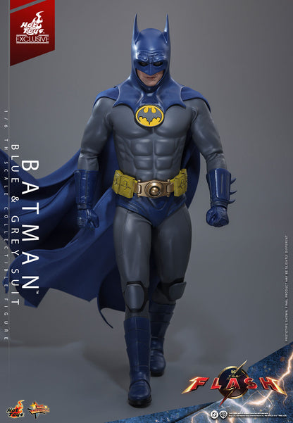 DC Comics x The Flash - Batman Blue & Gray Suit 1/6 Scale Figure [Pre-Order Dec 2025]