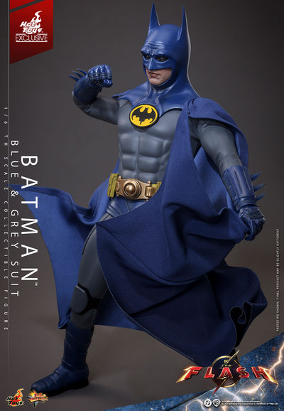 DC Comics x The Flash - Batman Blue & Gray Suit 1/6 Scale Figure [Pre-Order Dec 2025]
