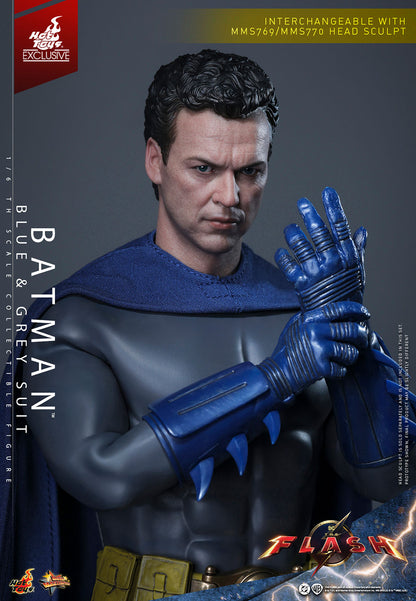 DC Comics x The Flash - Batman Blue & Gray Suit 1/6 Scale Figure [Pre-Order Dec 2025]