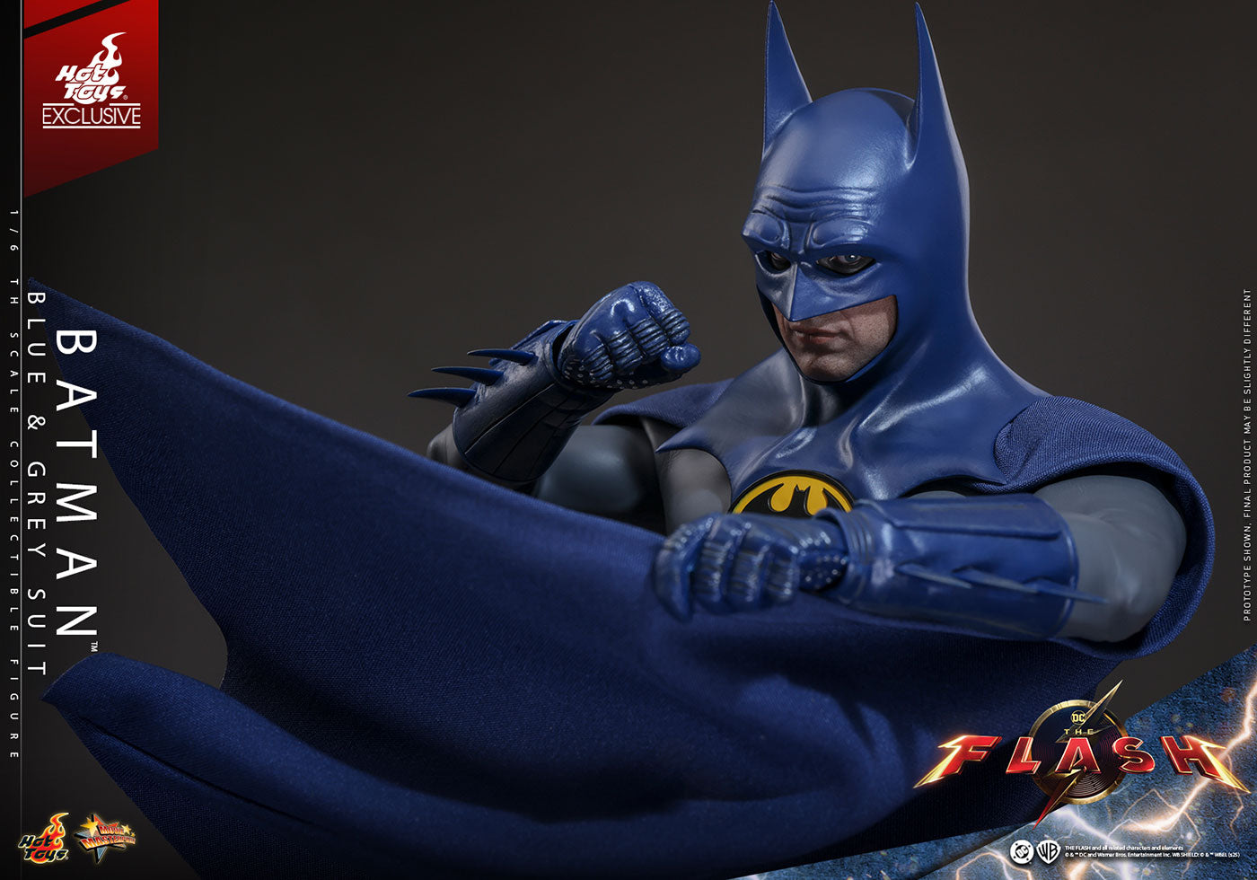 DC Comics x The Flash - Batman Blue & Gray Suit 1/6 Scale Figure [Pre-Order Dec 2025]