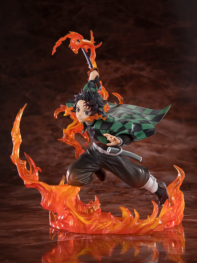 Demon Slayer Figuartszero - Tanjiro Kamado Rengoku Tsuba Ver.