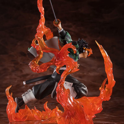 Demon Slayer Figuartszero - Tanjiro Kamado Rengoku Tsuba Ver.