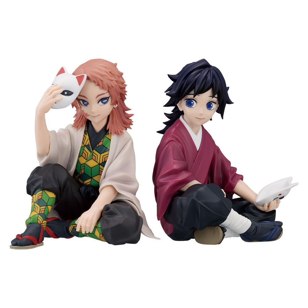 DEMON SLAYER KIMETSU NO YAIBA ICHIBAN KUJI - BONDS OF FATE 2 - A PRIZE - Giyu Tomioka & Sabito Figure