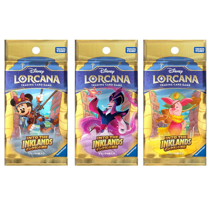 Disney Lorcana Tcg Japanese Version - Into the Inkland 16 Booster Pack JumpIchiban Disney Lorcana Tcg Japanese Version - Into the Inkland 16 Booster Pack JumpIchiban