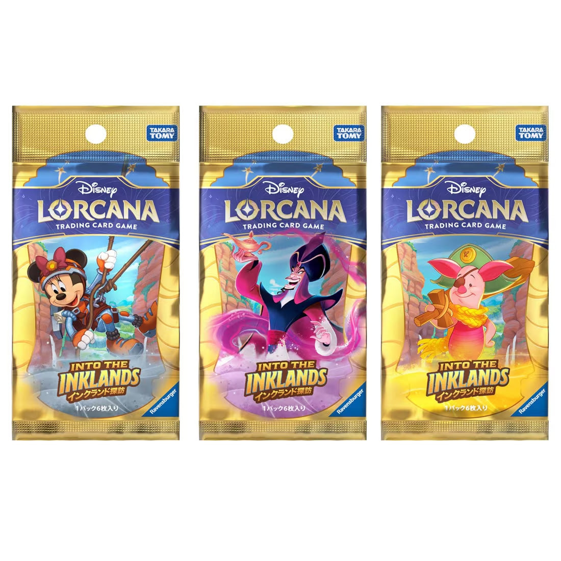 DISNEY LORCANA TCG JAPANESE VERSION - INTO THE INKLAND 16 BOOSTER PACK BOX