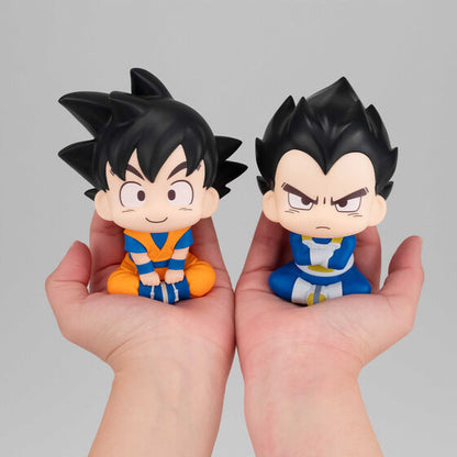 DRAGON BALL DAIMA - RUKAPPU - SON GOKU (MINI) & VEGETA (MINI) SET WITH LIMITED CUSHION