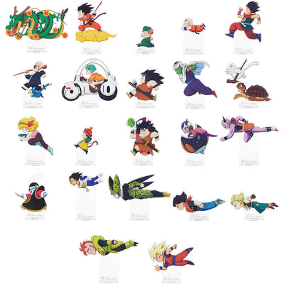 Dragon Ball Ichiban Kuji - Dragon Ball VS Omnibus Amazing - F Prize- Acrylic Stand Full Set 22 Pcs