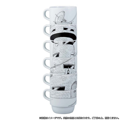 DRAGON BALL DAIMATSURI Muscle Tower Mug - complete set 6 pcs