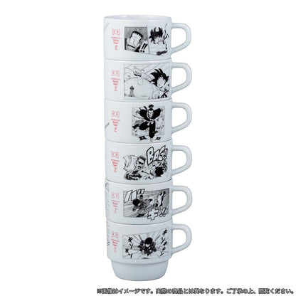 DRAGON BALL DAIMATSURI Muscle Tower Mug - complete set 6 pcs