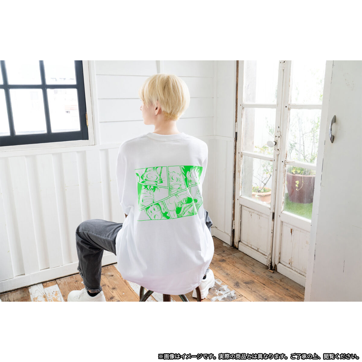 DRAGON BALL DAIMATSURI Long Sleeve T-Shirt - Green B