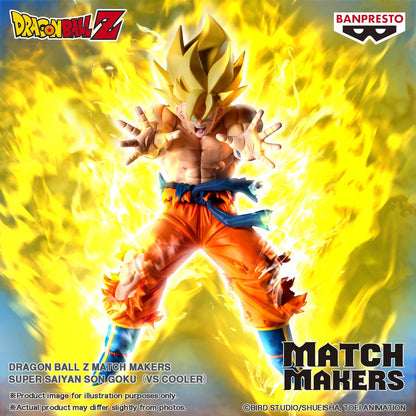DRAGON BALL Z MATCH MAKERS - SUPER SAIYAJIN SON GOKU (VS COOLER)