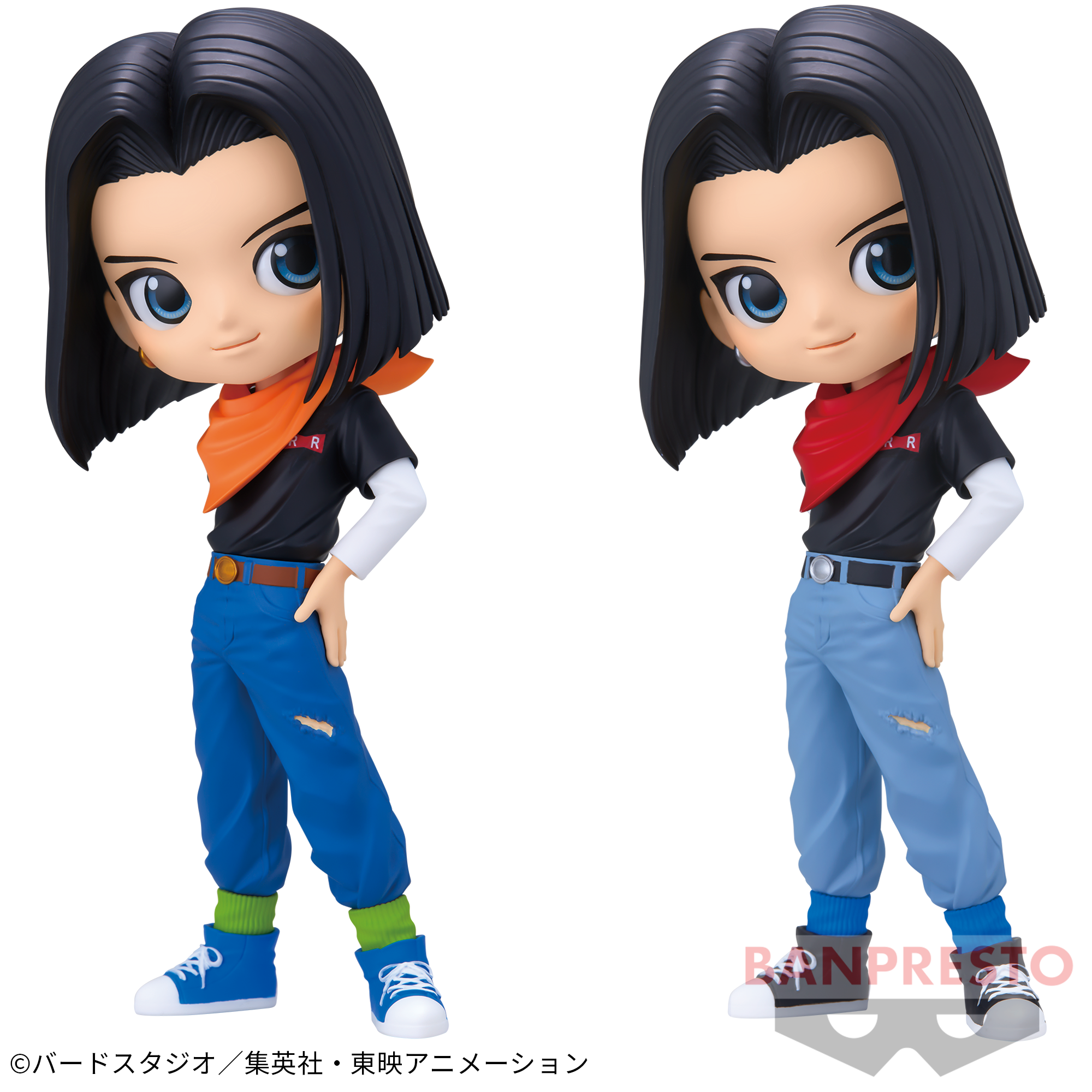 DRAGON BALL Z Q POSKET -ANDROID 17- SPECIAL SET