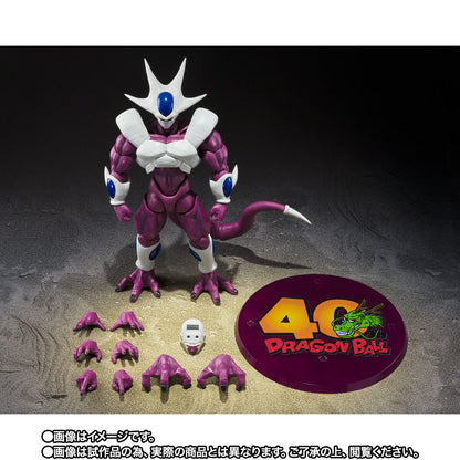 DRAGON BALL Z S.H.FIGUARTS - COOLER FINAL FORM 40TH ANNIVERSARY RESALE EDITION