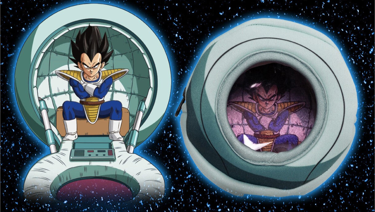 DRAGON BALL Z SPACESHIP POD POUCH COLLECTION - VEGETA