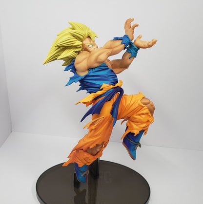 DRAGON BALL Z BANPRESTO WORLD FIGURE COLOSSEUM TENKAICHI BUDOKAI PART 1 - SUPER SAIYAN SON GOKU FULL COLOR