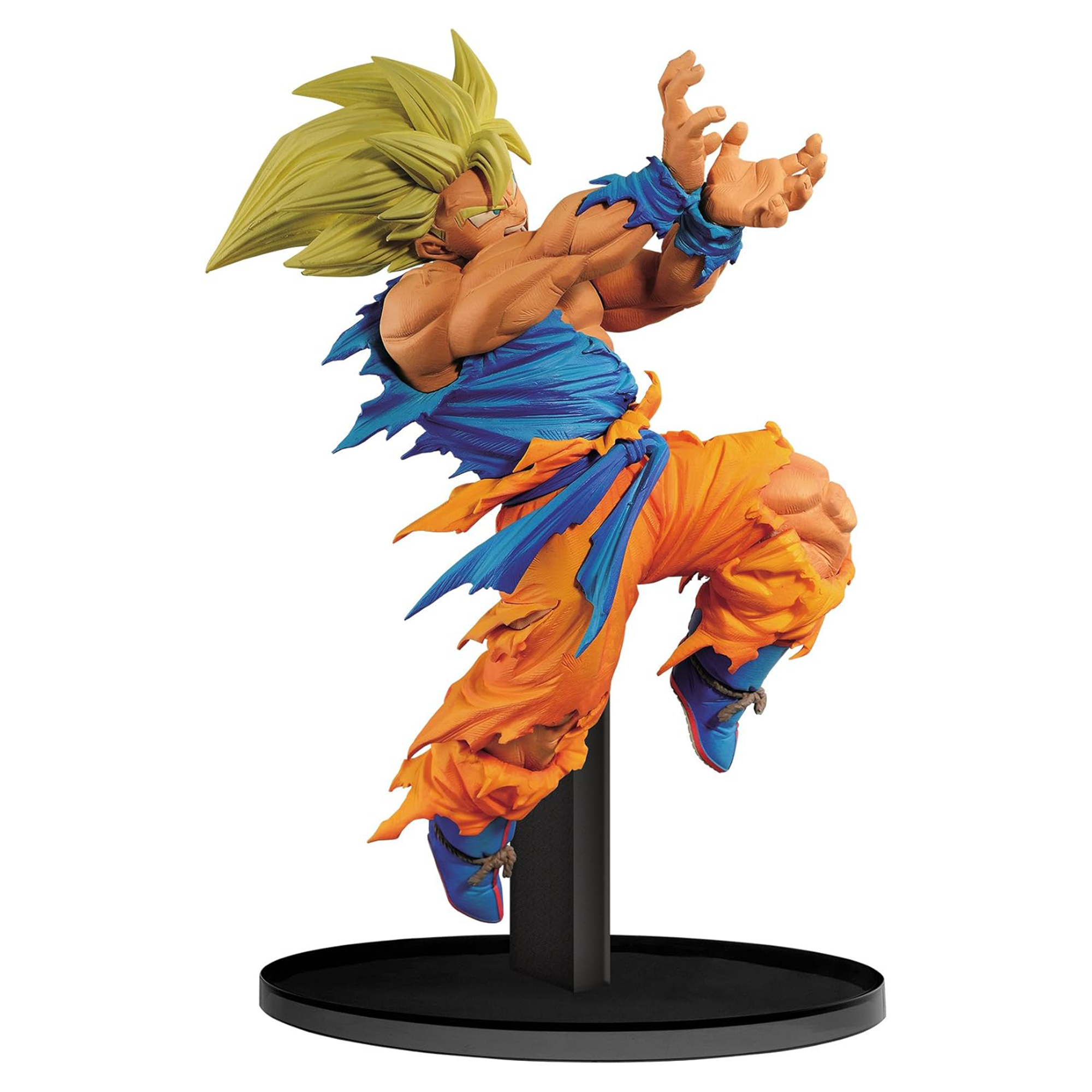 DRAGON BALL Z BANPRESTO WORLD FIGURE COLOSSEUM TENKAICHI BUDOKAI PART 1 - SUPER SAIYAN SON GOKU FULL COLOR