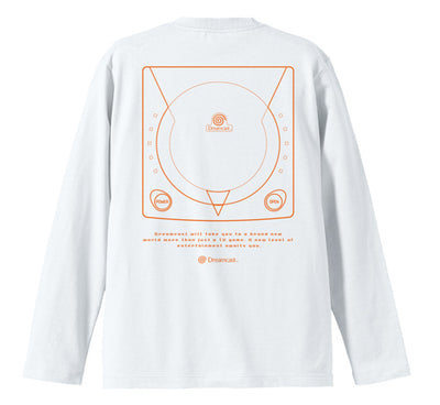 Dreamcast Ribless Long Sleeve T-Shirt L Size