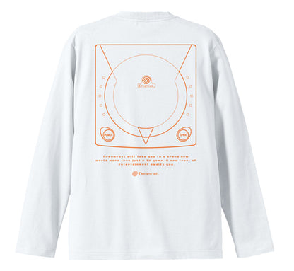 DREAMCAST RIBLESS LONG SLEEVE T-SHIRT L SIZE