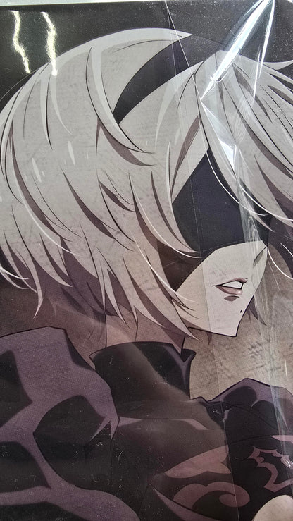 [Damage Item] ICHIBAN KUJI - NieR:Automata Ver1.1a - C PRIZE - Illustration Board YoRHa 2B