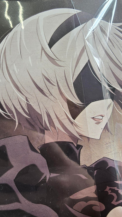 [Damage Item] ICHIBAN KUJI - NieR:Automata Ver1.1a - C PRIZE - Illustration Board YoRHa 2B