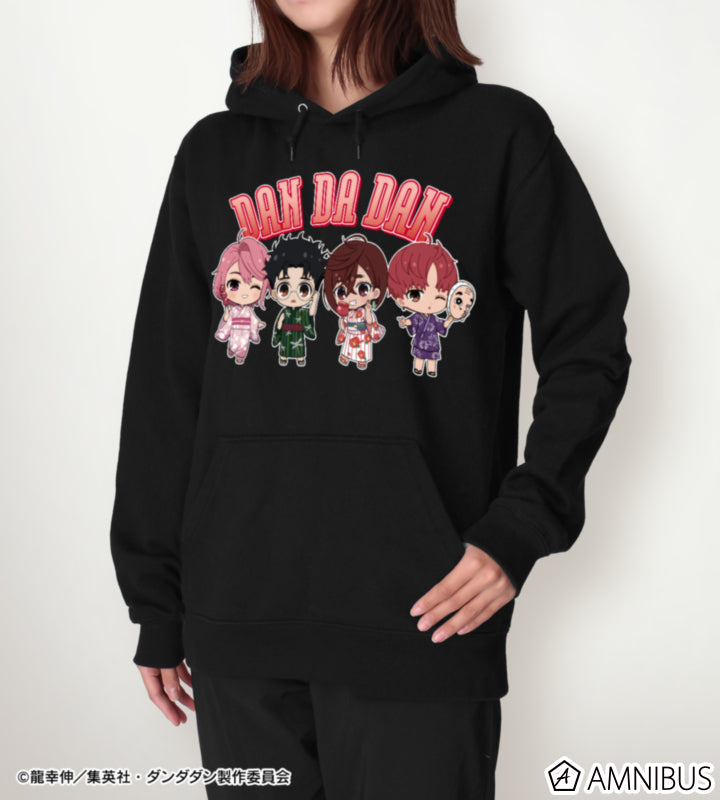 DanDaDan - Pullover Hoodie Chibi Character Summer Festival Ver. (3 Types) [Pre-Order Nov 2026]