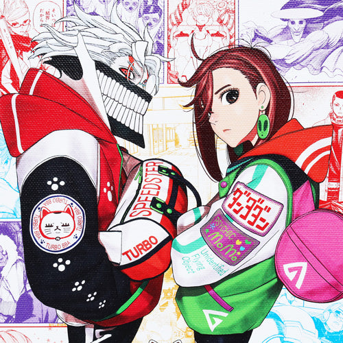 DanDaDan Exhibition - Full Color Art Board