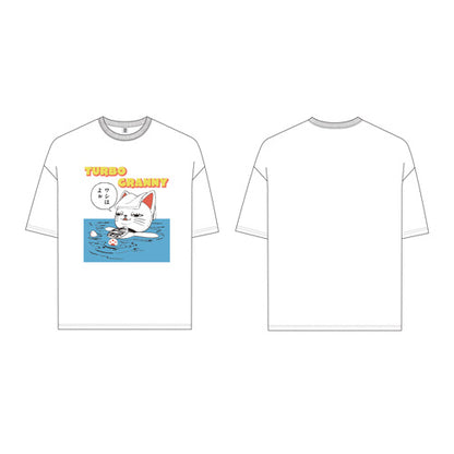 DanDaDan Exhibition - Puffy Print T-Shirt