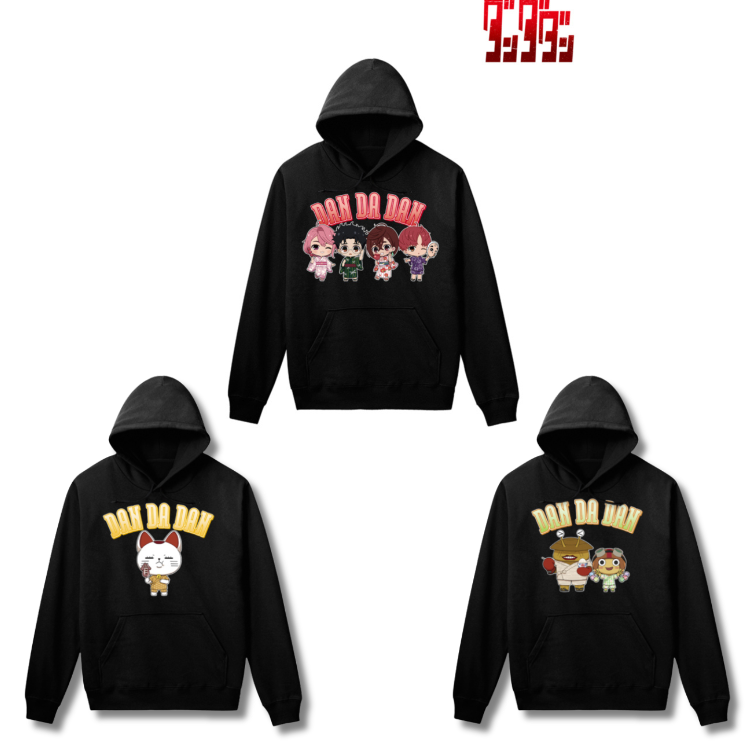 DanDaDan - Pullover Hoodie Chibi Character Summer Festival Ver. (3 Types) [Pre-Order Nov 2026]