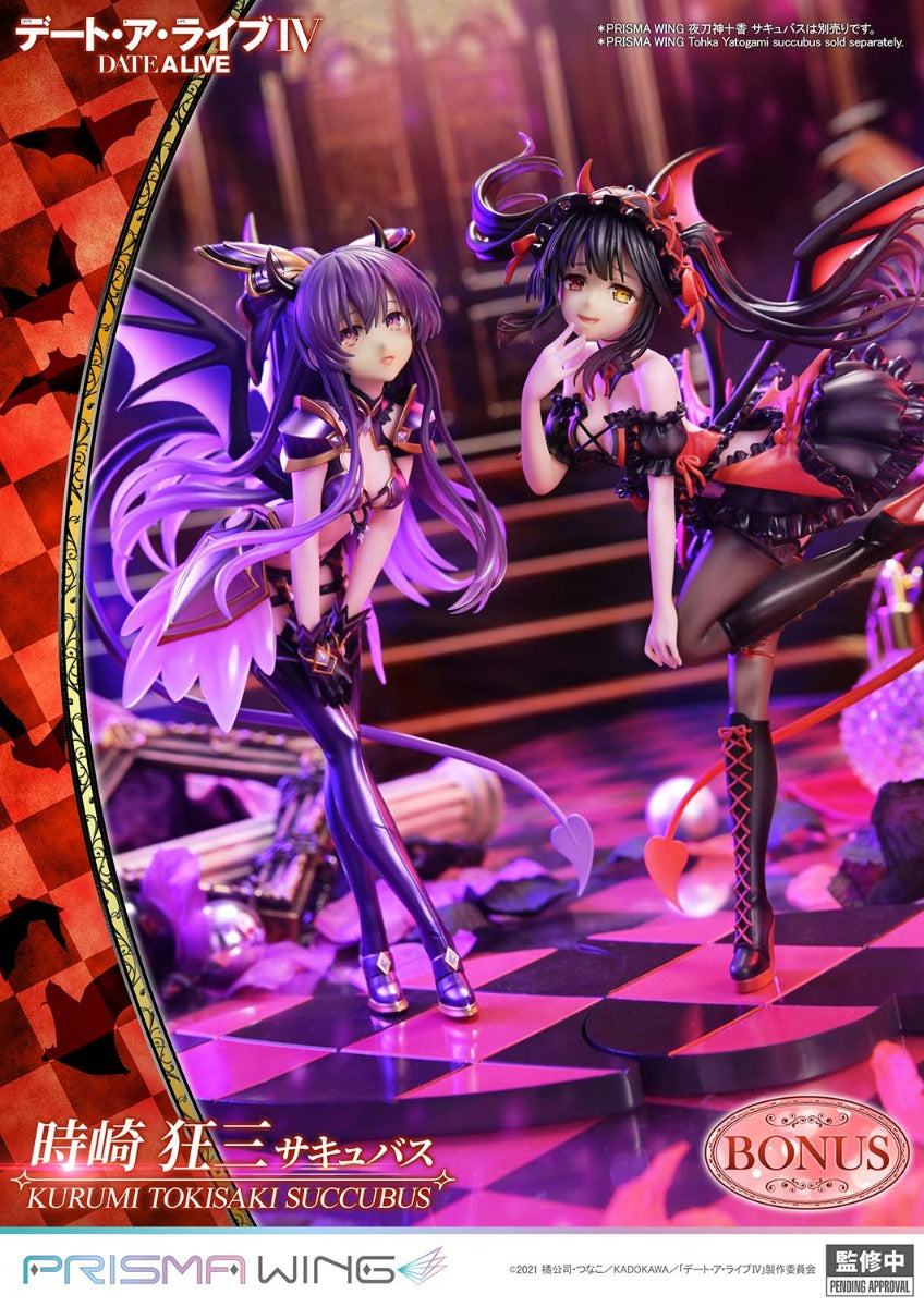 Date A Live Prisma Wing - Kurumi Tokisaki Succubus Bonus Edition