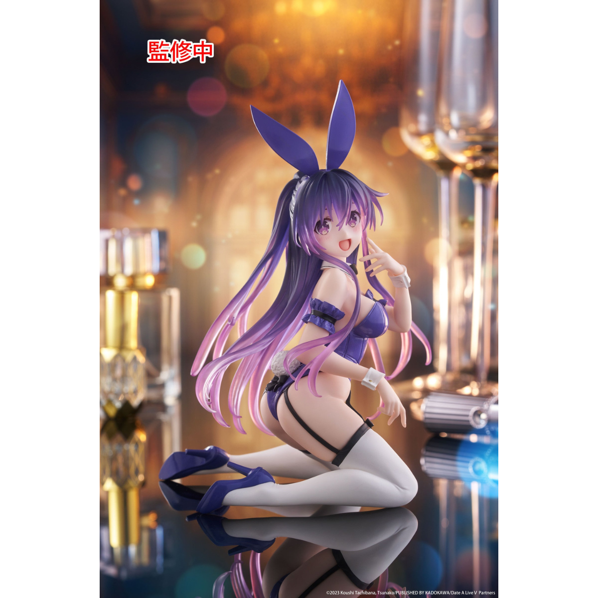 Date A Live V Desktop Cute Figure - Tohka Yatogami Bunny ver.