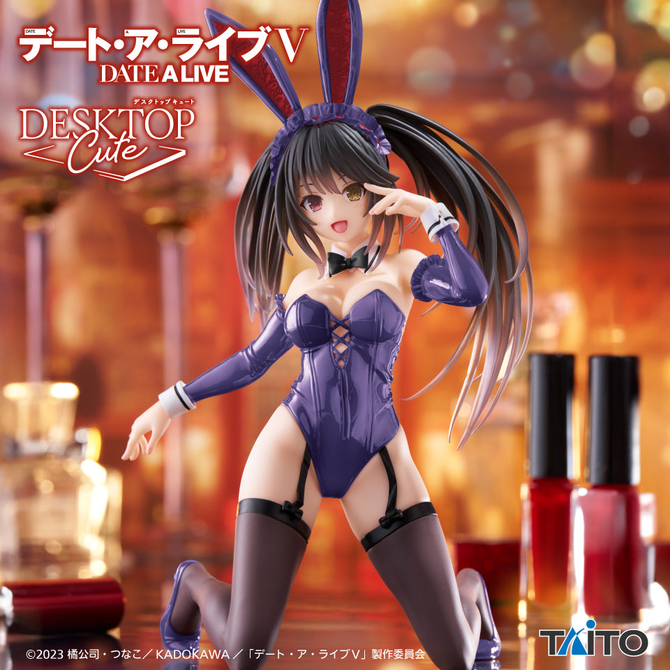 Date A Live V Desktop Cute Figure - Kurumi Tokisaki Bunny Ver. Renewal [Pre-order Dec 2025]