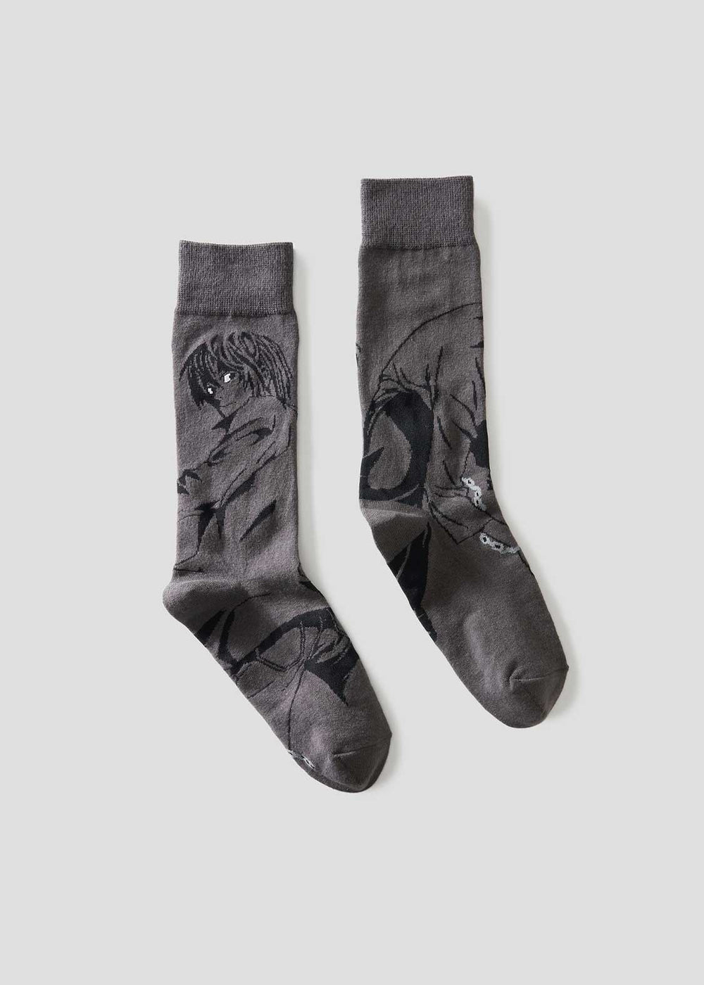 Death Note Graniph - Light & L Long socks – JumpIchiban