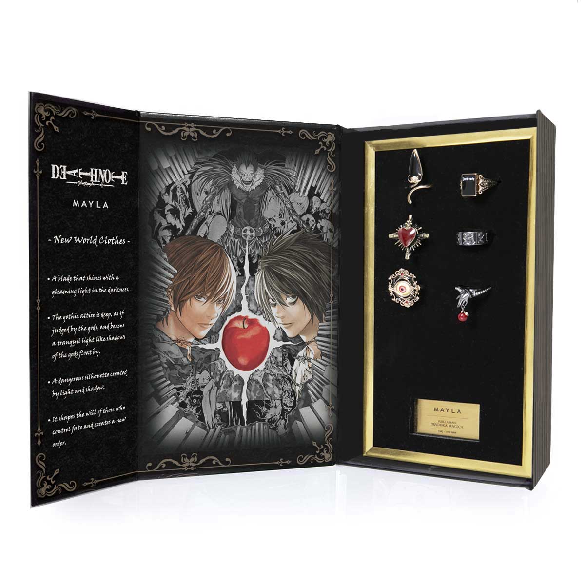 Death Note x Mayla  - Iconic Story Ring Object [Pre-Order Sep 2026]