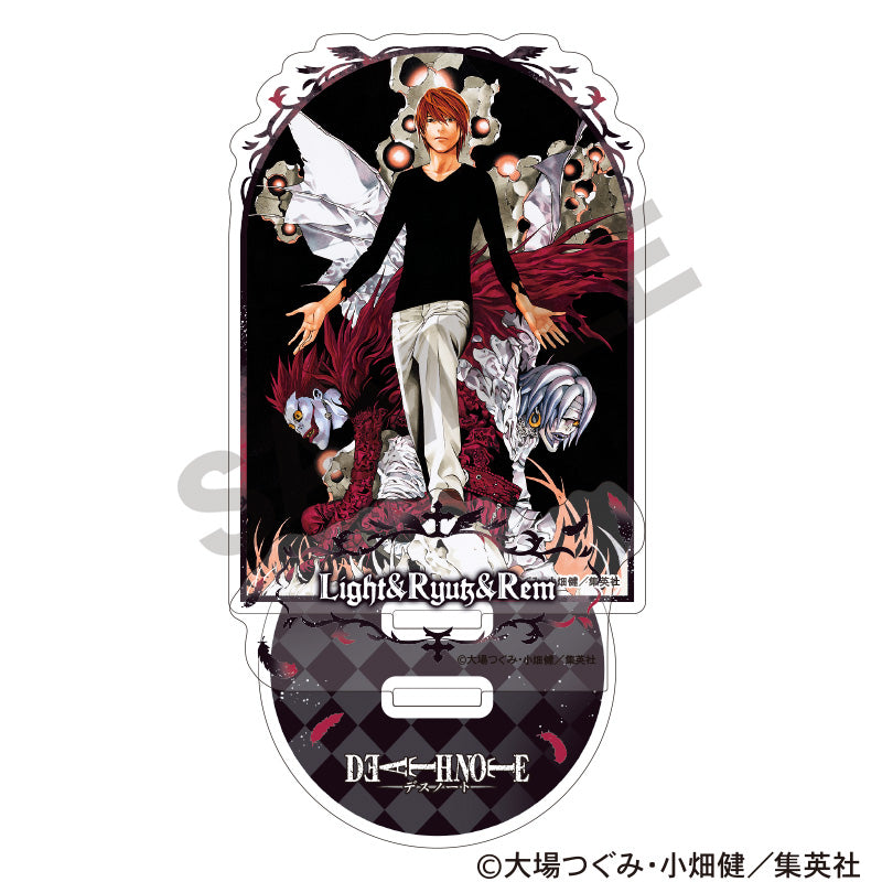 Death Note - Diorama Acrylic Stand Light Yagami, Ryuk and Rem