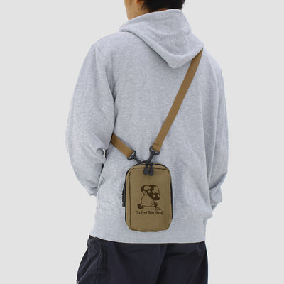 Delicious in Dungeon Khaki Mini Shoulder Pouch - Walking Mushroom [Pre-Order Jun 2026]
